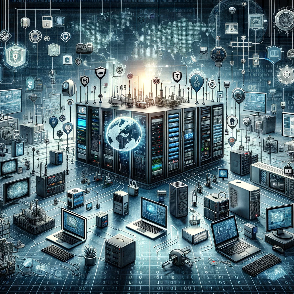 Comprehensive asset inventory process in a data center for risk management.